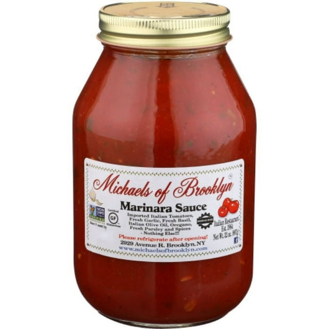 MICHAELS OF BROOKLYN Sauce Spicy Marinara 32 OZ Pack of 6