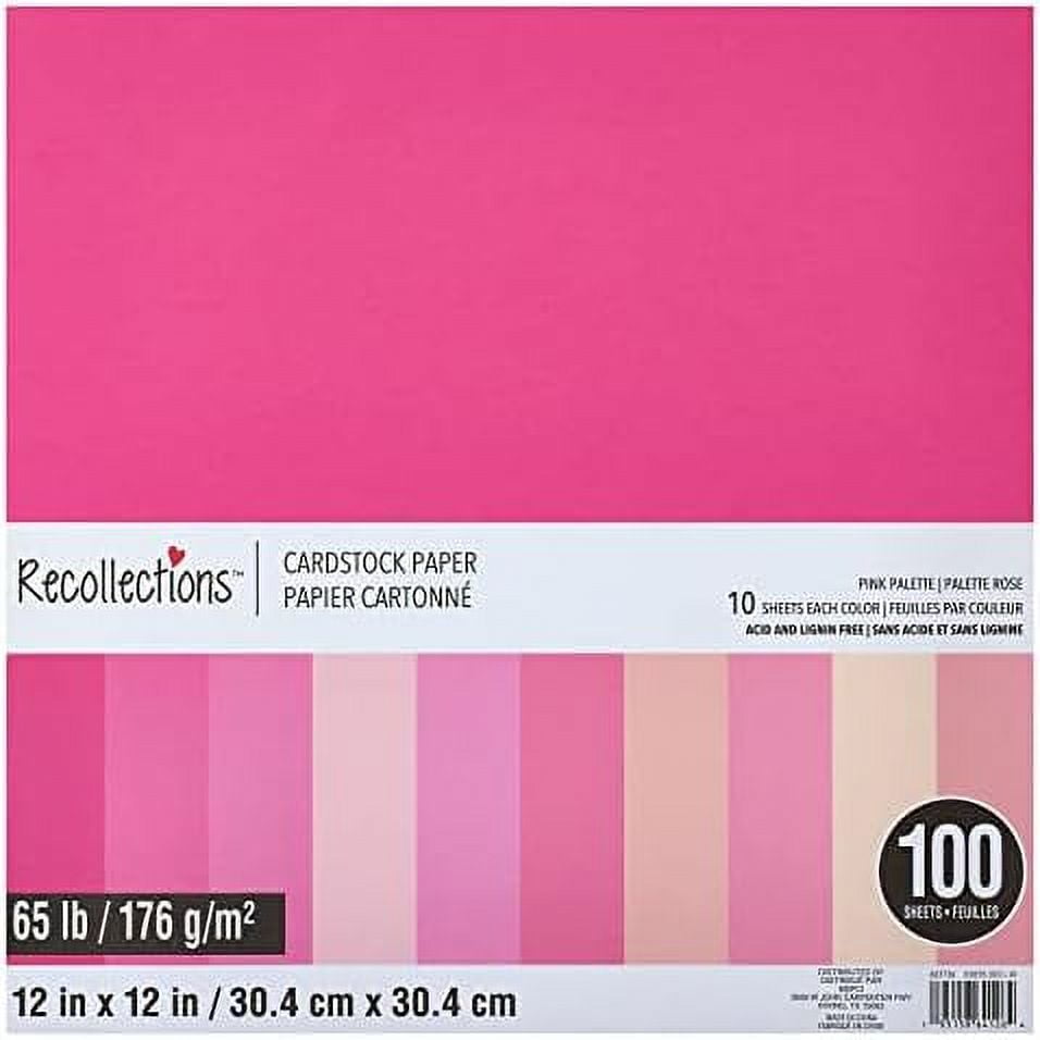 MICHAELS Palette 12”; X 12”; Cardstock Paper By , 100