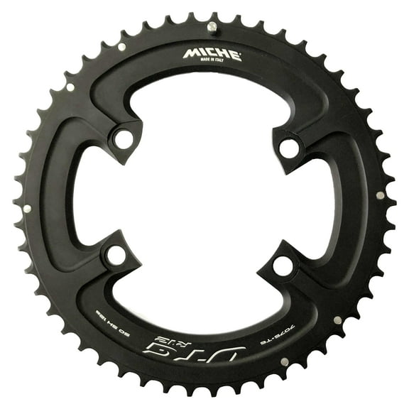 MICHE UTG R81 12 Speed Chainring, Outer Chrainring Including Chainring Outer Nuts, Black, 52t