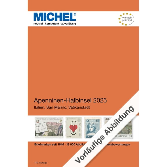 MICHEL-Redaktion Apenninen-Halbinsel 2025 (E5) (Hardcover)