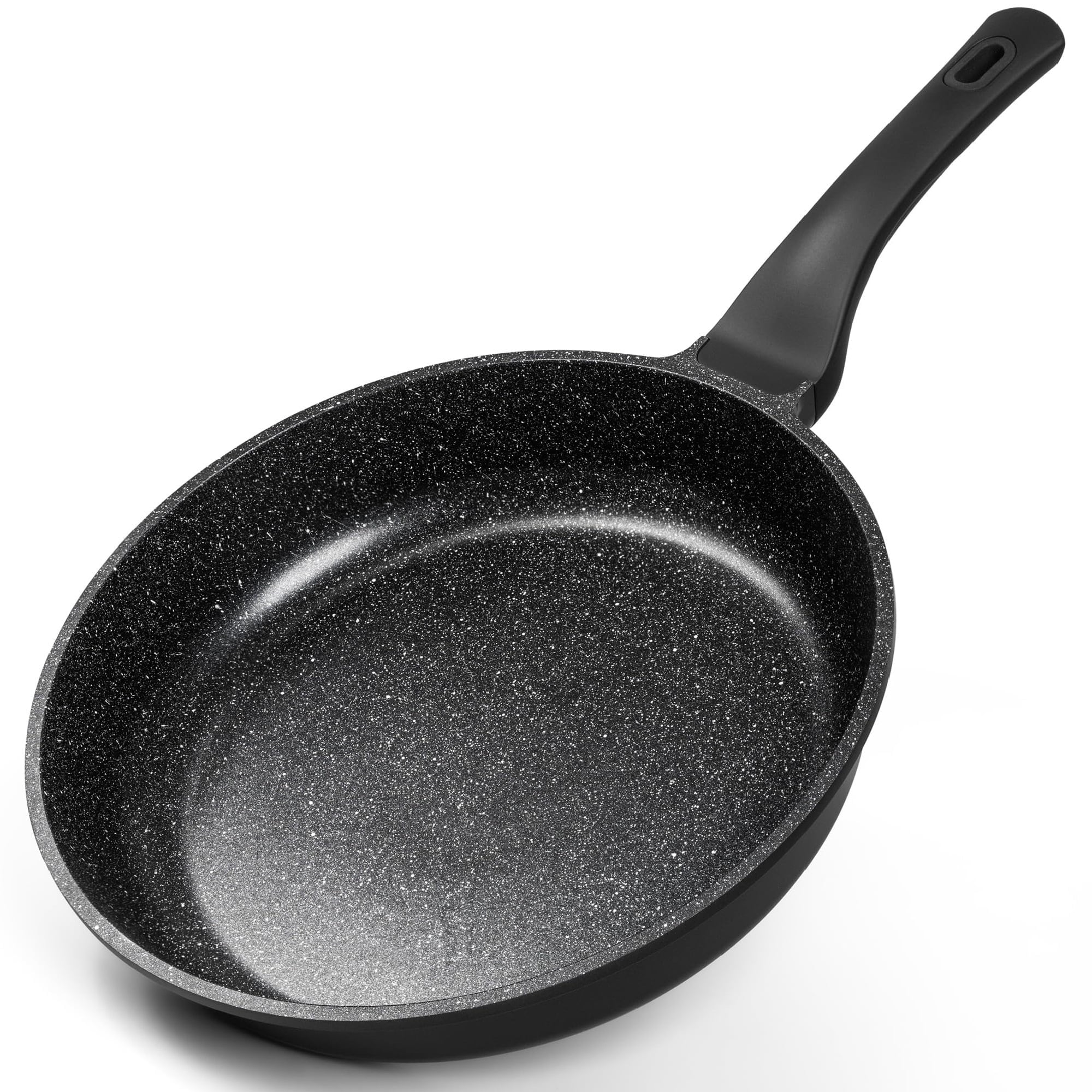 MICHELANGELO Frying Pans Nonstick - Large Non Stick Frying Pan 12 Inch | Ease of Cleaning, All Stovetops Compatible, Built to Last, Stay-Cool Handle