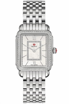 Deco mw06I01a1963 II Mid Stainless Steel Diamond Dial Watch