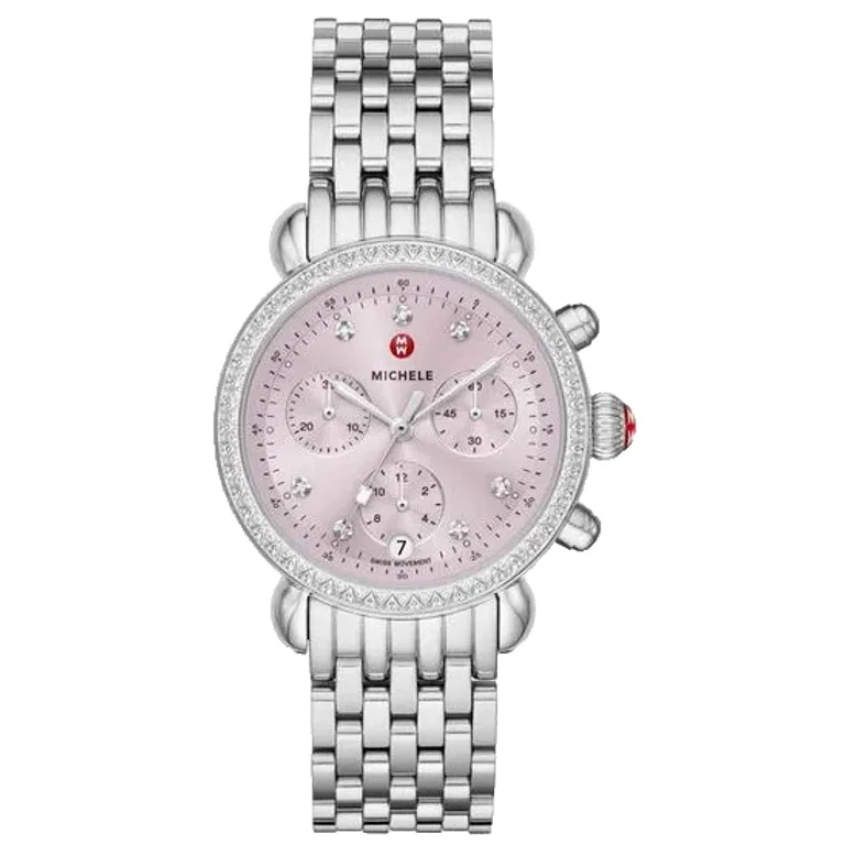 - Michele Woman’s CSX 36mm Watch MWW03M000120 New Michele CSX Day Ladies Quartz Watch main image 4