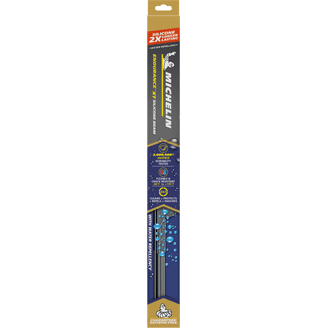 Michelin 700mm Radius Beam Ruitenwisser - Frameloos Gebogen, 1 Stuk, Universeel Multi-Fit Systeem, EZ Lok Connector, Stille Veeg, Voor Alle Weersomstandigheden 4 miniatura