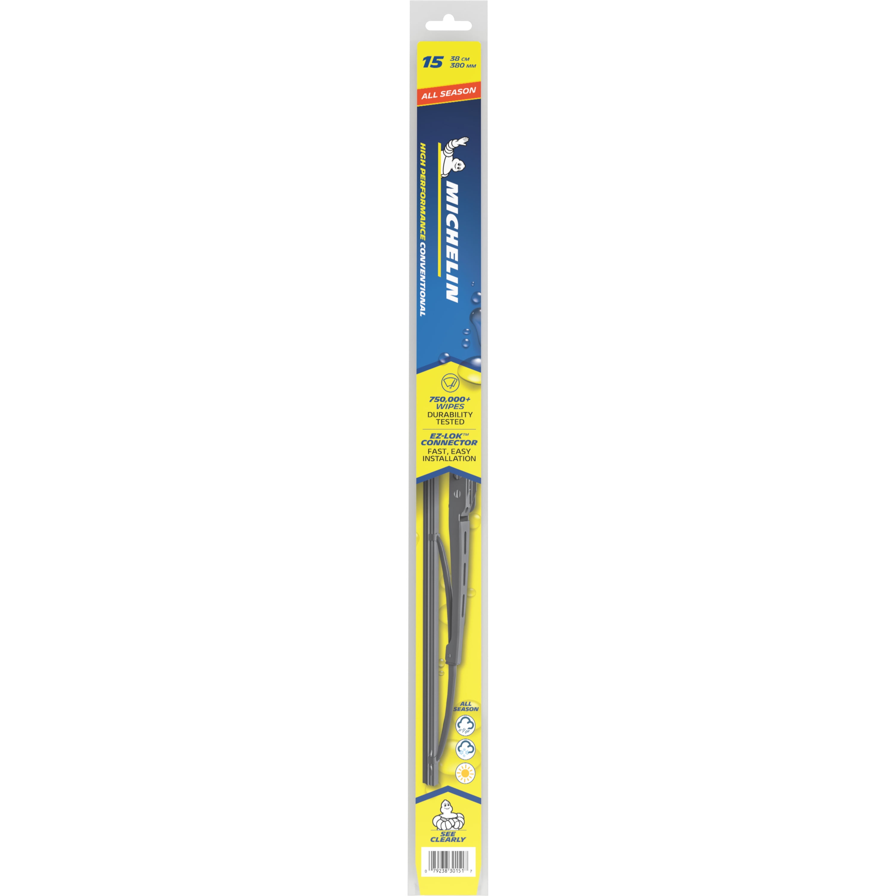 MICHELIN High Performance 15" Conventional Windshield Wiper Blade