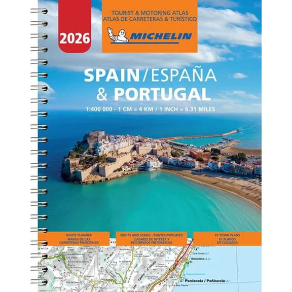 MICHELIN SPAIN PORTUGAL ROAD ATLAS 2026