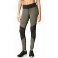 thumbnail image 1 of MICHI Women's Moto Zip Leggings, Olive/Black, X-Small, 1 of 1