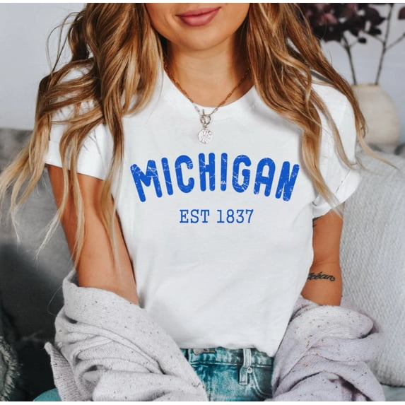 MICHIGAN EST1837 Graphic Plus Short sleeve T-Shirt