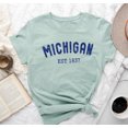 thumbnail image 1 of MICHIGAN EST1837 Graphic Plus Short sleeve T-Shirt, 1 of 9