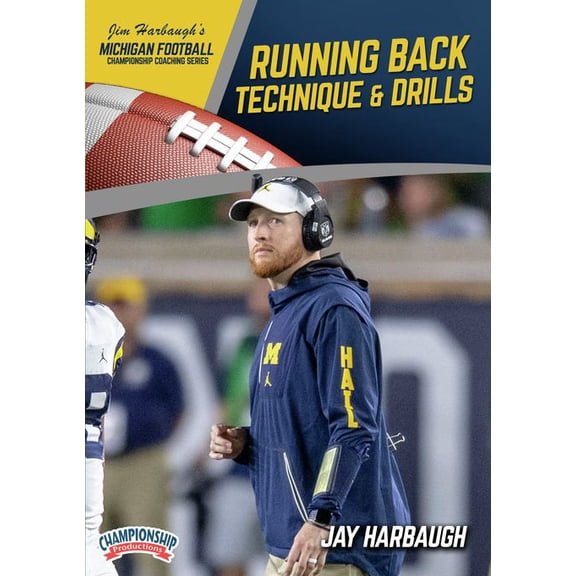 MICHIGAN FOOTBALL SERIES: RUNNING BACK TECHNIQUE & DRILLS (HARBAUGH)