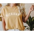 thumbnail image 1 of MICHIGAN Garment Dyed Graphic T-Shirt, 1 of 5