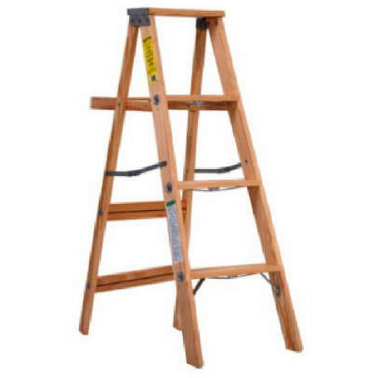 MICHIGAN LADDER Wood 4Step Ladder