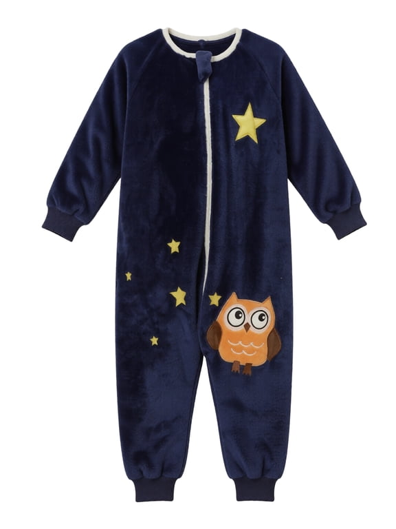 MICHLEY Baby Sleeping Bag Sack Flannel Wearable Blankets Pajamas 1-6Years | Flannel,Unisex Pajamas, Long Sleeve,Zipper, For Autumn Winter,Suitable Girls And Boys,Warm & Breathable
