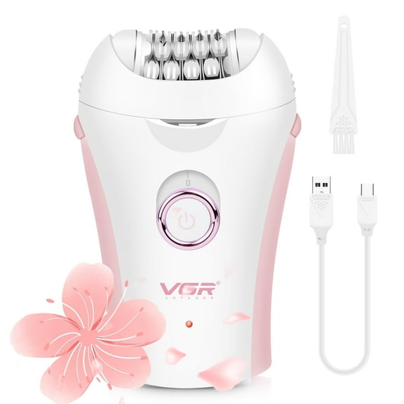 MichPong Face Epilator Cordless Electric Razor for Women Gift, Long-lasting Hair Removal w/ Light 2 Speeds