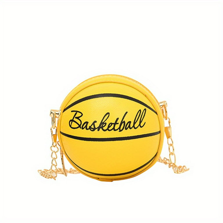 Basketball shaped mini shoulder bag hot sale