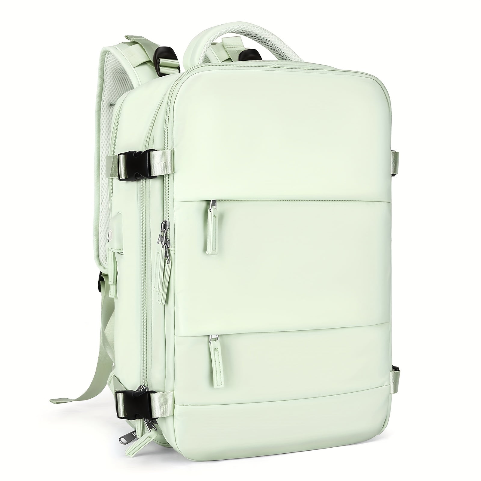 MICHROE Unisex Travel Backpack Spacious Carry On with Laptop Shoe Compartments Meets Airline Size Requirements Durable and Stylish for Women and