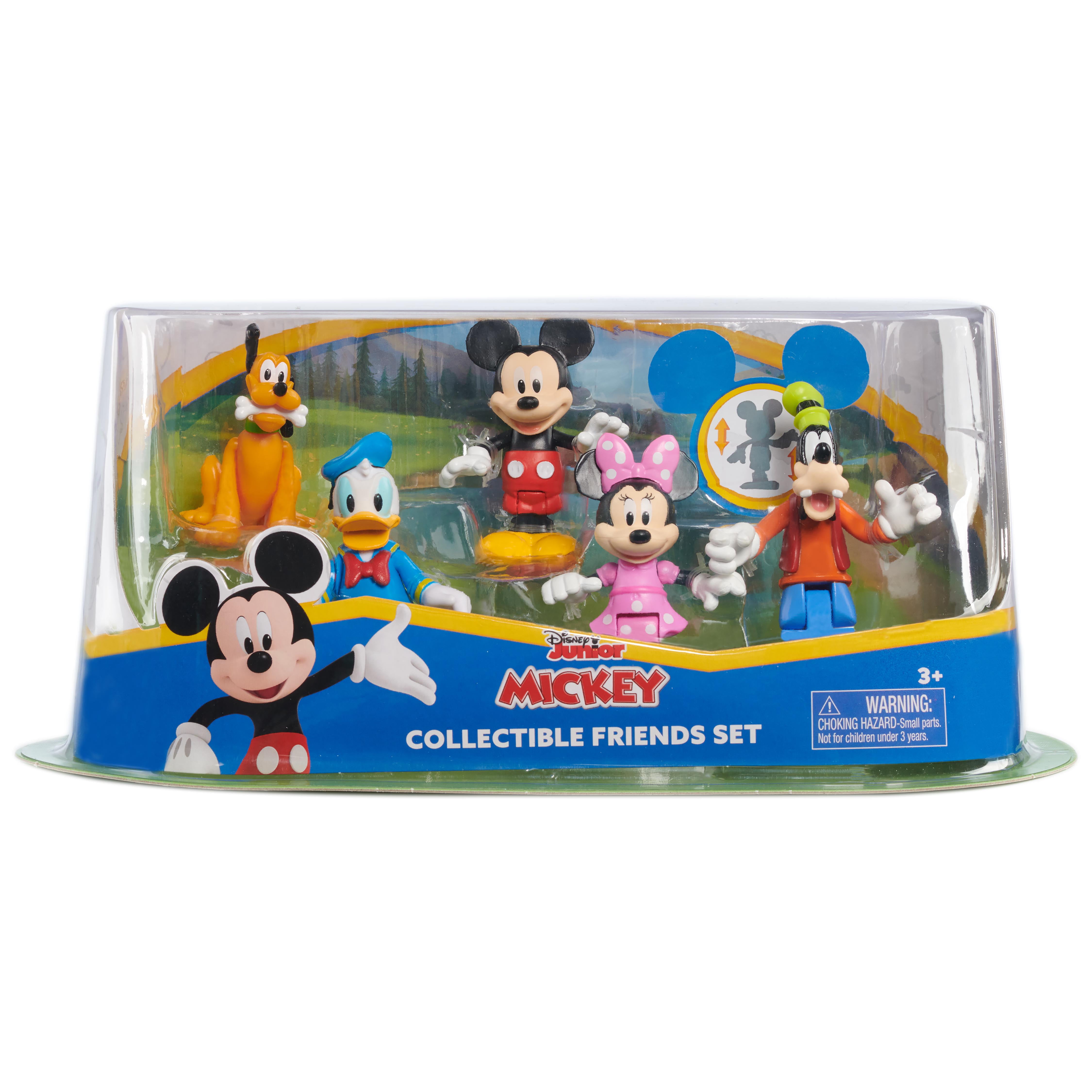 Disney Junior Mickey Mouse Funhouse Collectible Friends Figure Set, Kids Ages 3 and up
