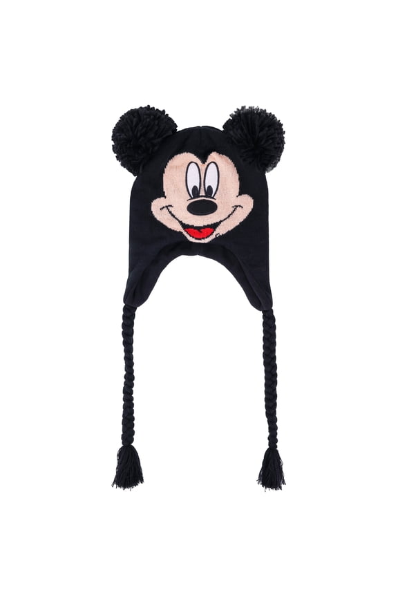 Mickey Mouse Big Face 3D Pom Ears Peruvian
