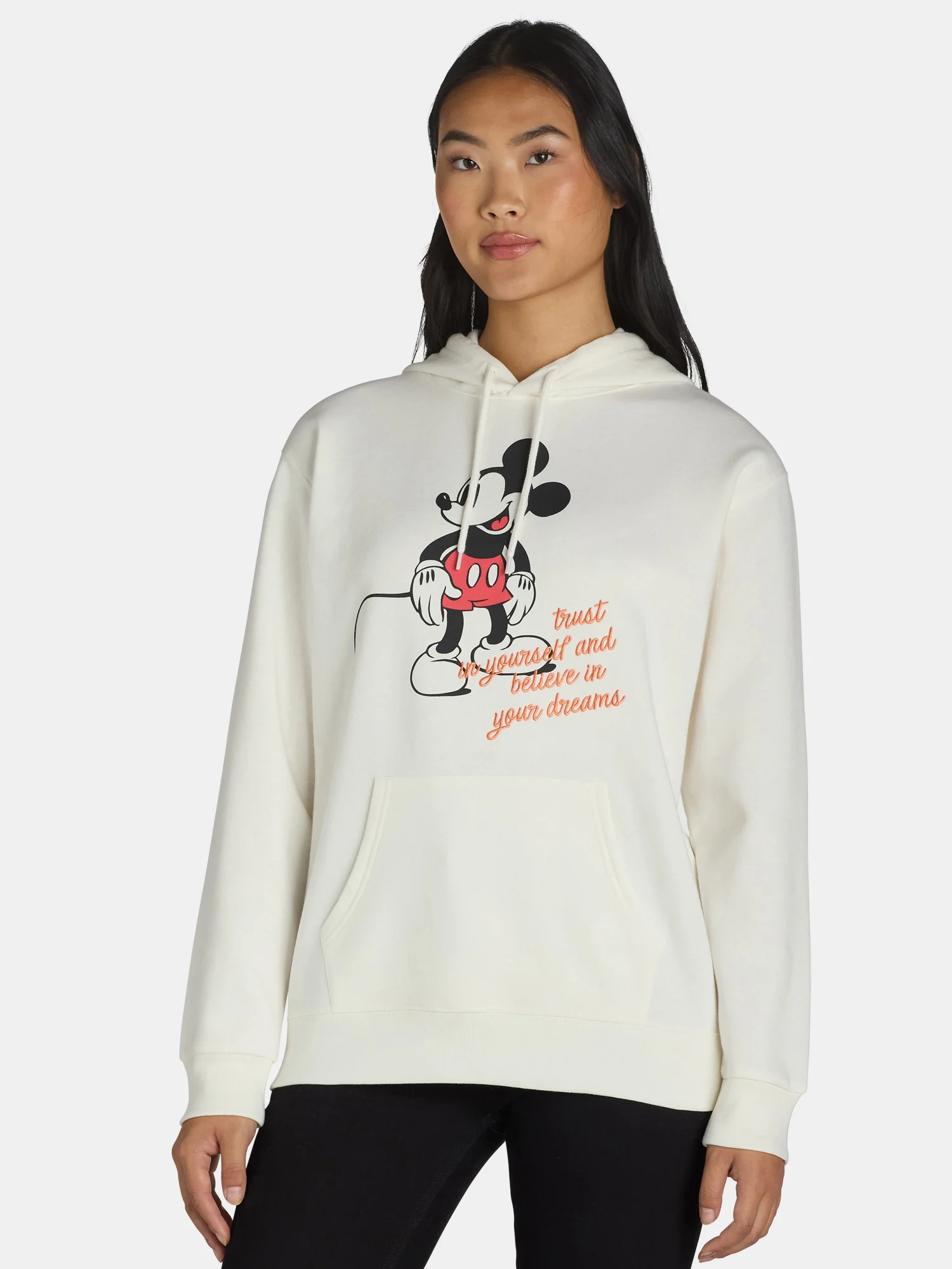 Mickey Mouse Graphic Hoodie Womens