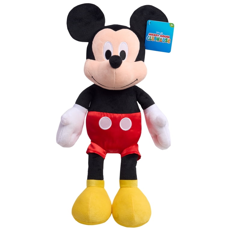 Disney Mickey Mouse 17-Inch Large Plush Stuffed Animal, Toy for