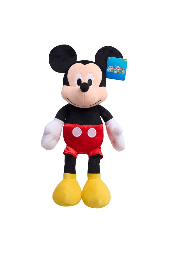Disney Mickey Mouse 17-Inch Large Plush Stuffed Animal, Toy for Kids Ages 2 and up