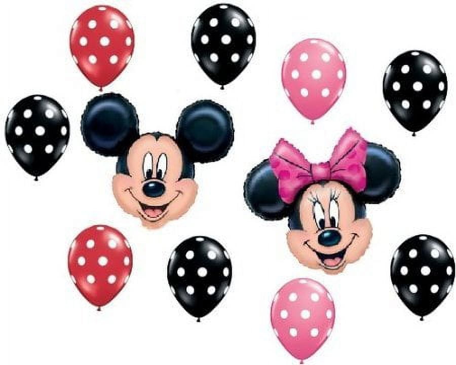 Amscan Minnie Mouse Latex Balloons, 6 pieces, 1 set - Playpolis