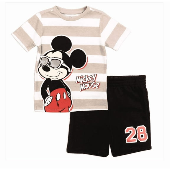MICKEY MOUSE Boys Toddler 2-Piece Short Set