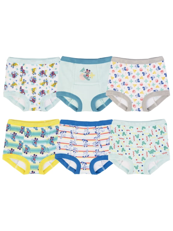 MICKEY ,Training Pants, 6-Pack, Sizes 2T-3T