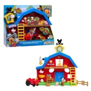 Disney Jr. Mickey Mouse Clubhouse Barnyard Fun Playset with Sounds, 15-pieces, Kids Ages 3+