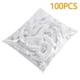 thumbnail image 1 of MICLOZYT 100pcs 15.74" Reusable Elastic Stretch Fresh Keeping Covers,Household Fresh-keeping Food Grade Disposable Cling Film Fresh-keeping Bags,Universal Kitchen Plastic Wrap,Clearance, 1 of 9