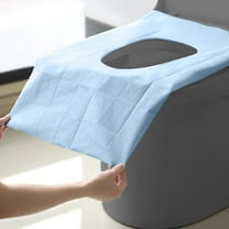 MICLOZYT Bathroom Pads,Easy Installation Comfortable,Washable,Disposable Toilet Seat Cover, (30 Pieces) - Large Disposable for Public Toilets, Outdoor Indoor, Individually Wrapped