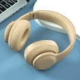 thumbnail image 1 of Bluetooth Headphones Over-Ear,Foldable Stereo Protable Lightweight Wireless Bluetooth with LED Lights,for Computer/Laptop/PC/android/Cell Phones,Brown, 1 of 8
