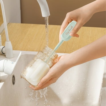 MICLOZYT Bottle Brushes for Cleaning Clearance,BPA Free,Portable Non-slip Handle,Mug Brush Bottle Brush Long Handle,Cleaning Neck Bottles,Baby Bottles,Water Bottles,Tumblers
