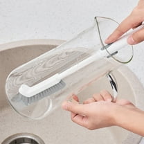 Bottle Cleaning Brush,Non-scratch and Odorless Bristles,Stretchable Long Handle Cleaning Brushes with Hanging Hole,for Cups,Coffee Mugs,Glasswares,Tumblers,Sports Bottles