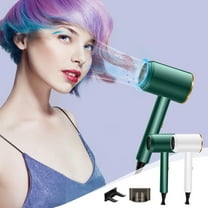 Hair Dryers for Women,Fast Drying,Low Noise Thermo-Control Hairdryer,for Home Travel Women Man,Green