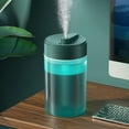 thumbnail image 1 of MICLOZYT Humidifier Large Room,1.2L Large Capacity Quiet Easy-To-Clean USB Cool Mist Humidifier (Green),Air Humidifier for Home Baby Nursery & Plants, 1 of 8