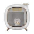 thumbnail image 1 of Humidifier Large Room,Mini Quiet Cute Dual Nozzle Desktop USB Cool Mist Humidifier (White),Air Humidifier for Home Baby Nursery & Plants, 1 of 7