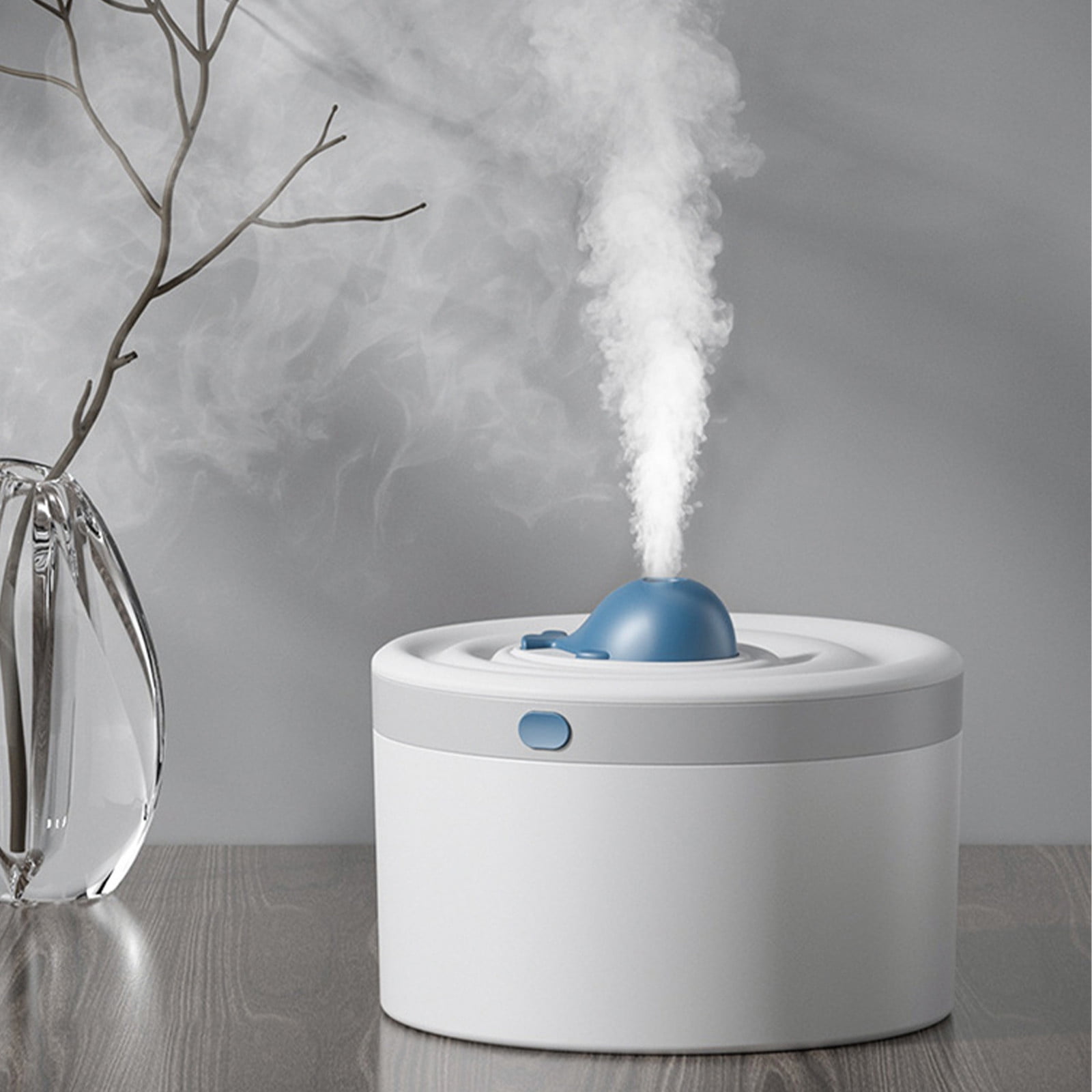 Humidifier Large Room,Mini Quiet Desktop USB Cool Mist Humidifier,for Baby Nursery and Plant