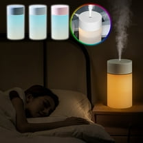 Humidifier Large Room,Quiet Portable Cool Mist Humidifier (White),for Baby Nursery and Plant