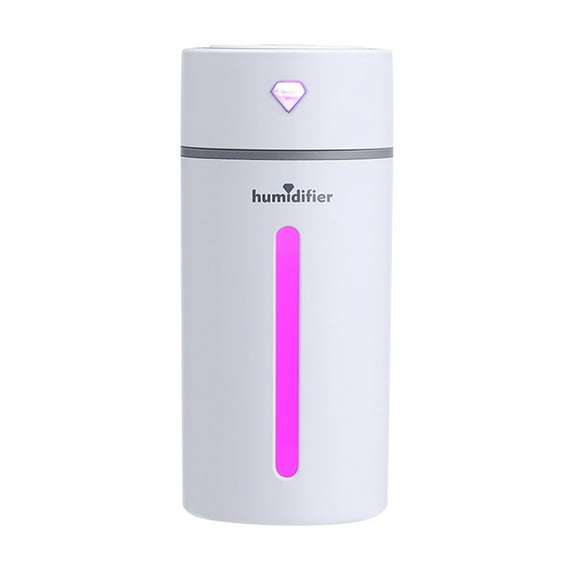 Humidifier for Bedroom,Portable And Quiet Diamond Cup Desktop Cool Mist Humidifier,Air Humidifier for Home Baby Nursery & Plants