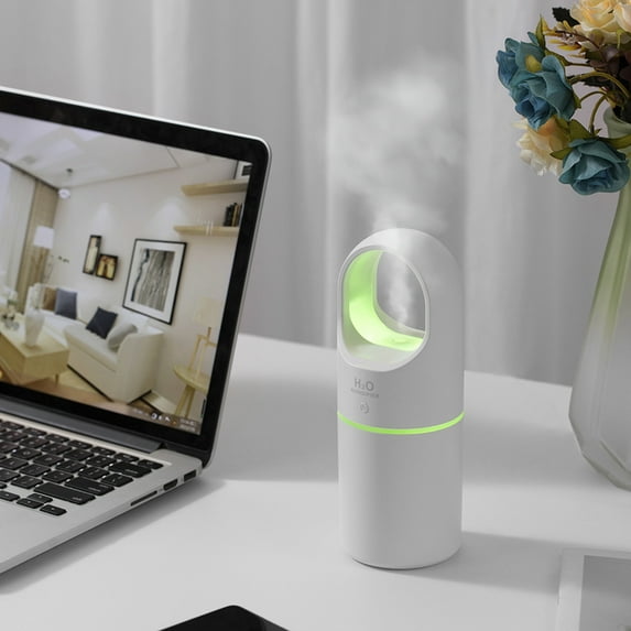 Humidifier for Bedroom,Quiet And Portable USB Cool Mist Humidifier (White),for Baby Nursery and Plant