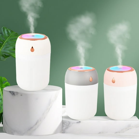 Humidifier for Bedroom,Quiet Easy-Clean Cool Mist Humidifier (Pink),Air Humidifier for Home Baby Nursery & Plants