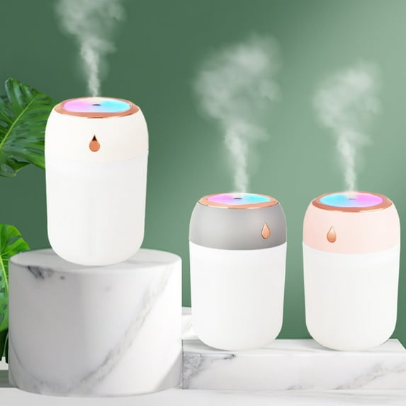 Humidifier for Bedroom,Quiet Easy-Clean Cool Mist Humidifier (Pink),Air Humidifier for Home Baby Nursery & Plants