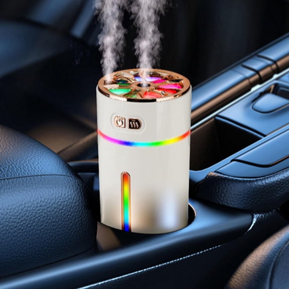 Humidifiers for Bedroom,Portable Dual-Spray Humidifier, USB Car Aromatherapy Machine,Quiet Cool Mist Air Humidifier for Home Baby Nursery & Plants