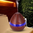 thumbnail image 1 of Humidifiers for Bedroom Baby,Quiet Redwood Texture Cool Mist Humidifier with Colored Lights,for Baby Nursery and Plant, 1 of 4
