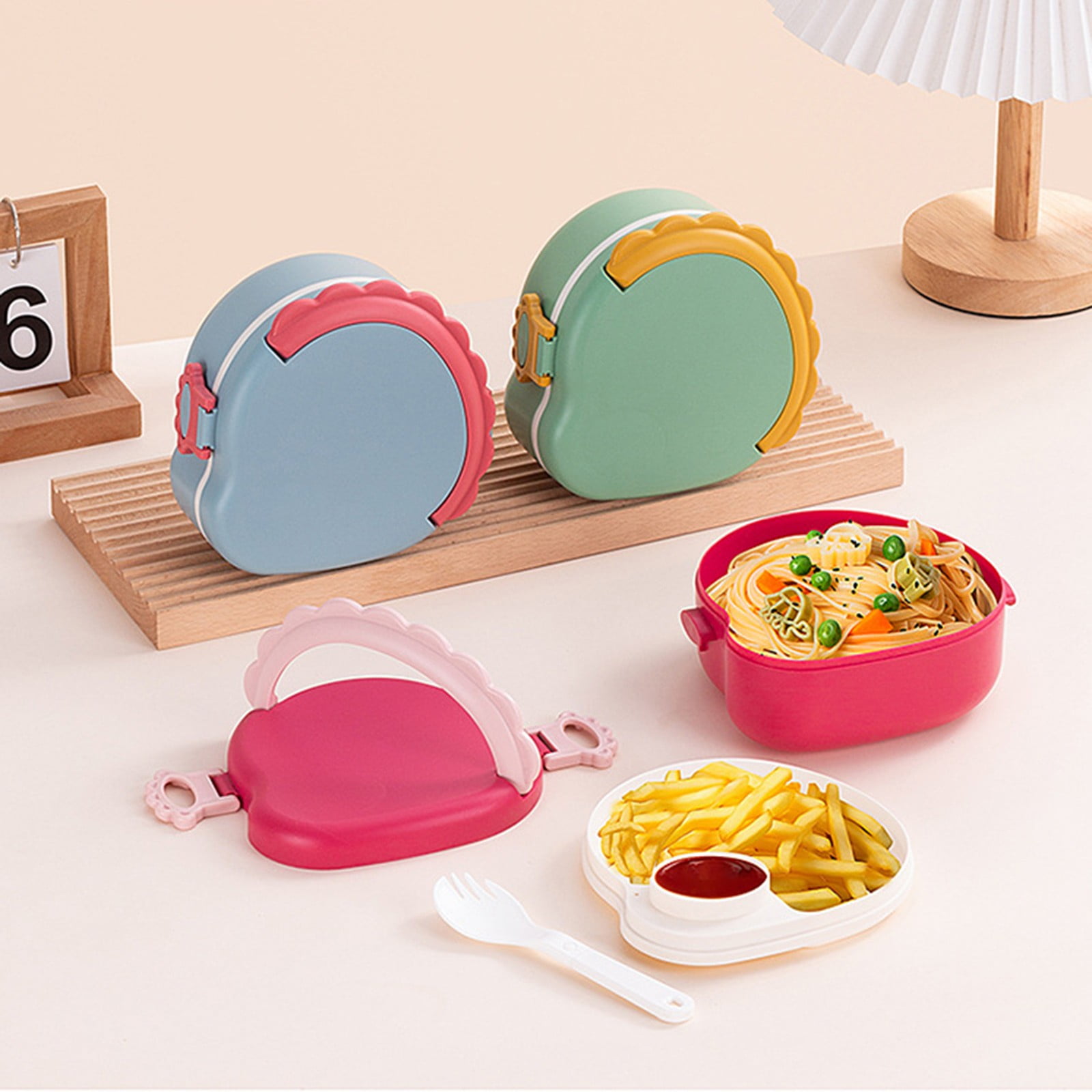 MICLOZYT Lunch Box,No BPAs and No Chemical Dyes Bento Box,Mom's Choice ...