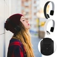 thumbnail image 1 of On-Ear Headphones with Microphone,Wireless Headphones 4.2 Stereo Lightweight,Comfortable Design,for Computer/Laptop/PC/android/Cell Phones,Multicolor, 1 of 6