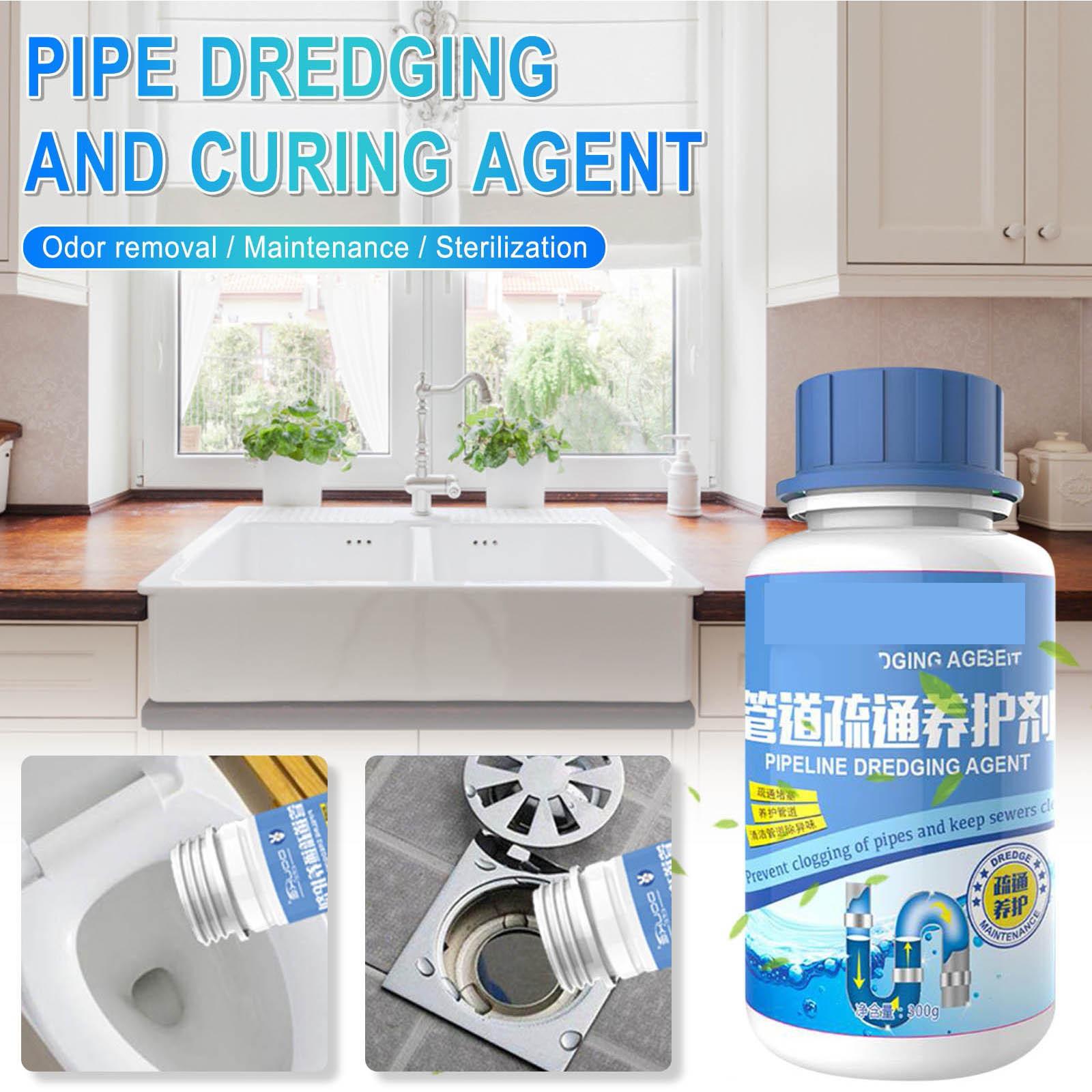 MICLOZYT Pipe Dredge Deodorant,Unclogs and Removes Hair,Soap Scum and