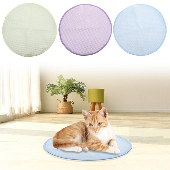 MICLOZYT Summer Cooling Mat for Cats, Ice Silk Pet Self Cooling Mat for Indoor, Keep Your Pet Cool Pet Supplies