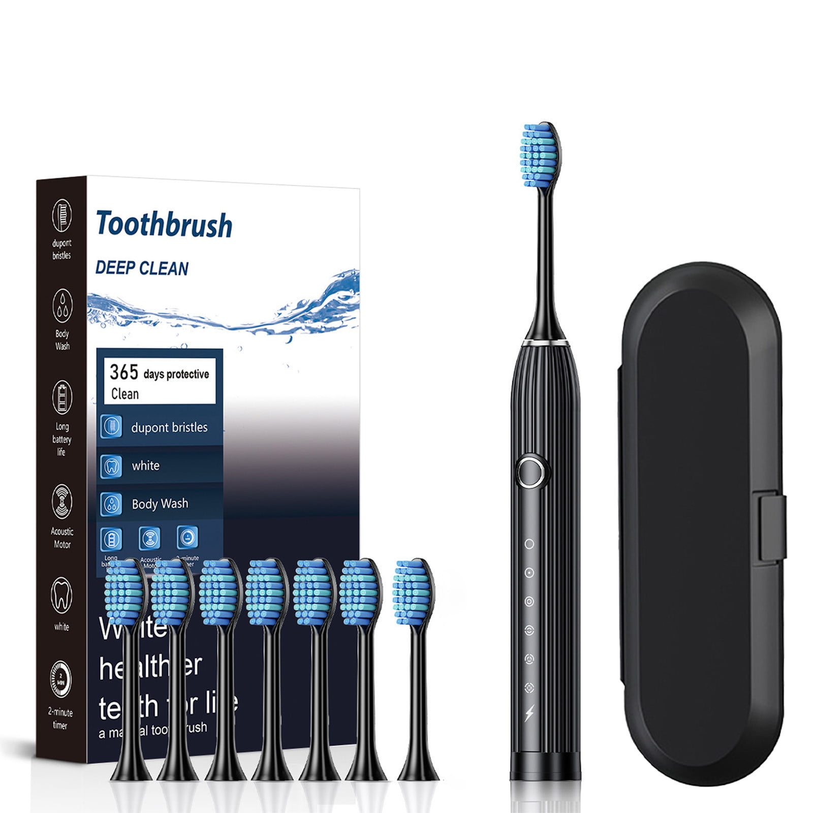 MICLOZYT Ultra Whitening Toothbrush,Deep Clean,ADA Accepted Electric